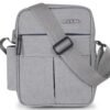 Sling Bag for Men Adjustable Strap (Light Grey)